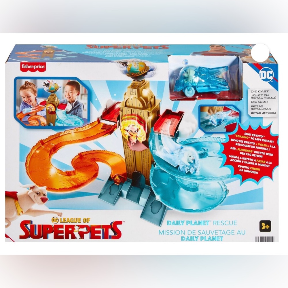 Fisher-Price DC League of Super-Pets Daily Planet Rescue